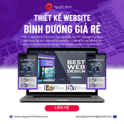 thiết kế website chuyên nghiệp Bình Dương