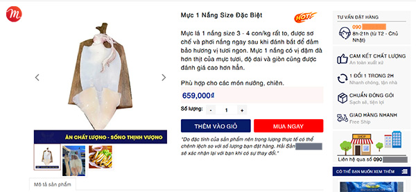thiết kế website bán đồ ăn hải sản tươi sống,thiết kế website bán hải sản