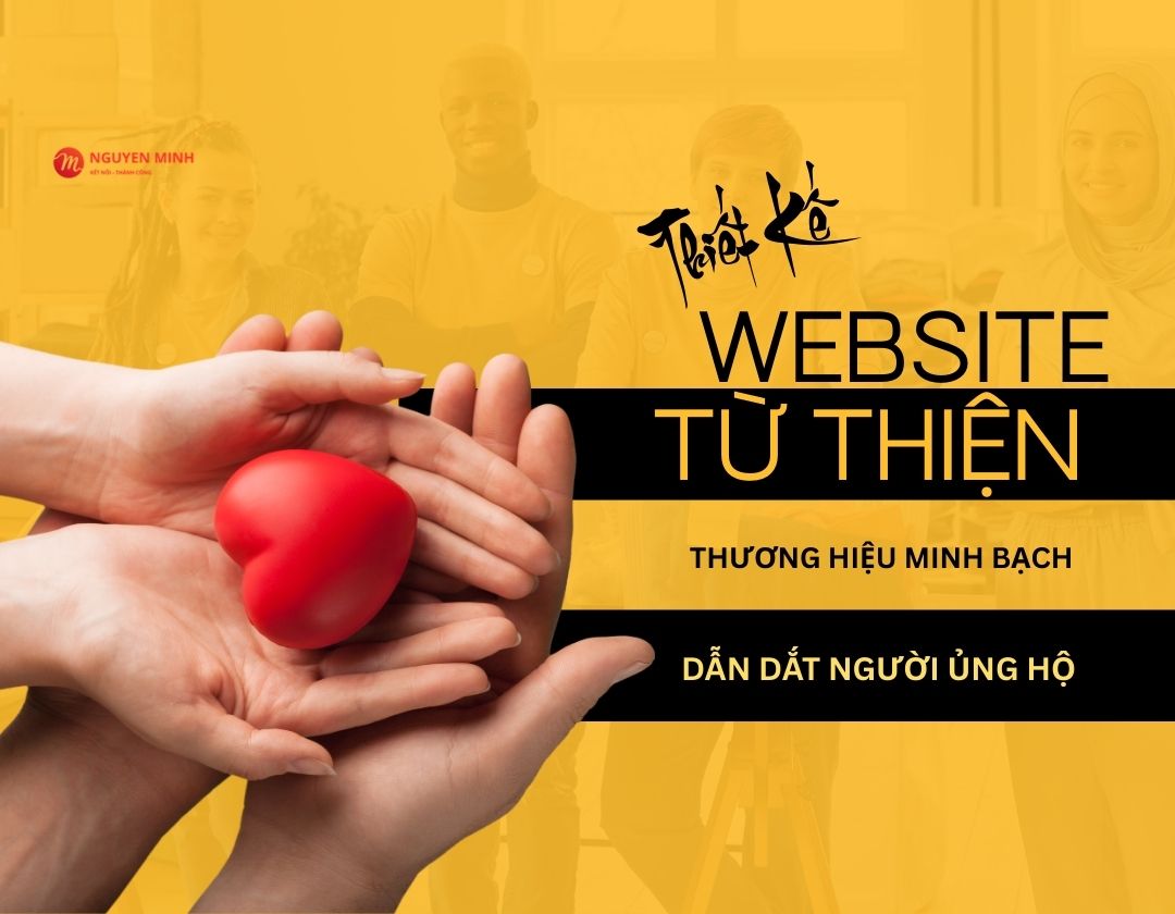 thiết kế website từ thiện, thiết kế website tổ chức từ thiện