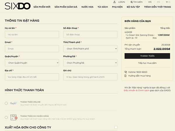 thiết kế website thời trang, thiết kế web bán quần áo, web bán quần áo, mẫu website thời trang