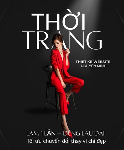 thiết kế website thời trang, thiết kế website bán quần áo, web bán quần áo, mẫu website thời trang