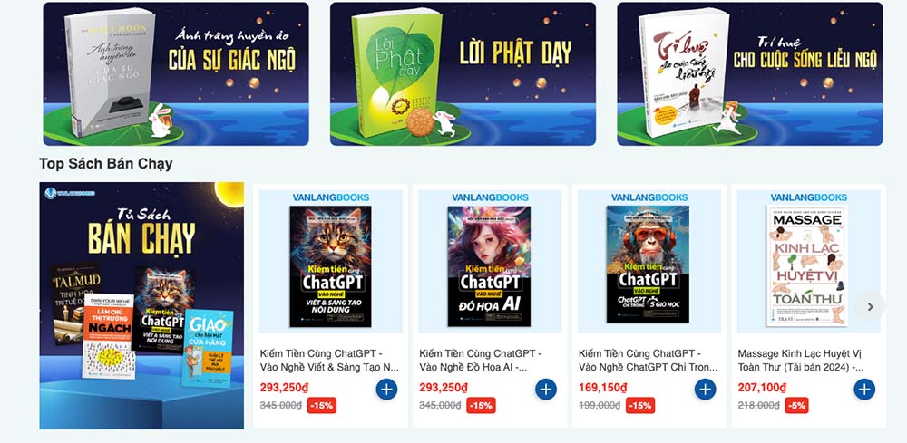 thiết kế website bán sách, thiết kế website bán sách online