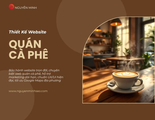 thiết kế website quán cà phê, thiết kế website cafe, thiết kế web quán cafe, làm website quán cà phê