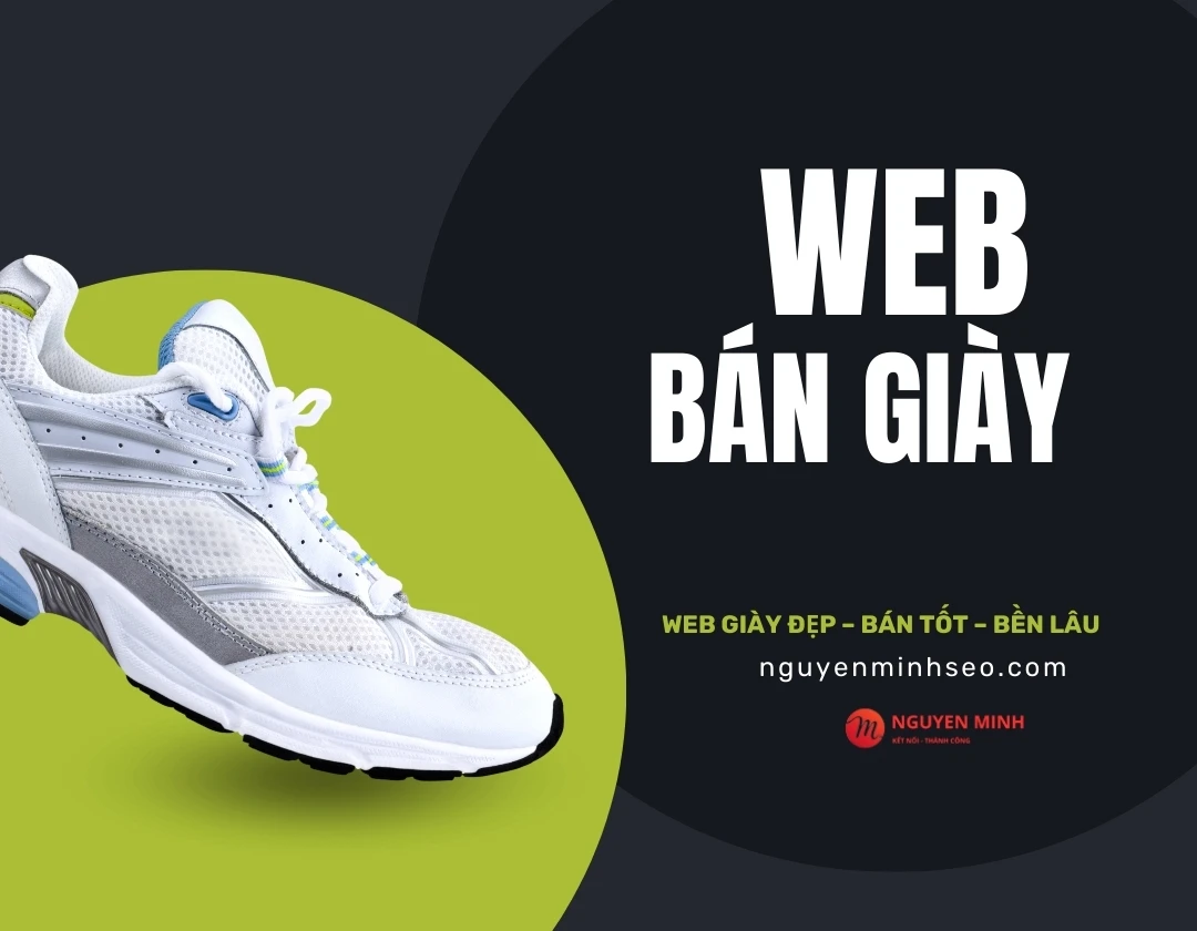 thiết kế website bán giày
