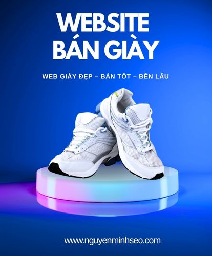 thiết kế website bán giày