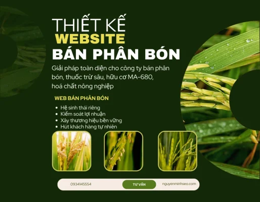 thiết kế website bán phân bón, thiết kế website bán hoá chất nông nghiệp, thiết kế website bán hữu cơ MA-680, thiết kế website công ty bán phân bón, thiết kế website bán thuốc trừ sâu