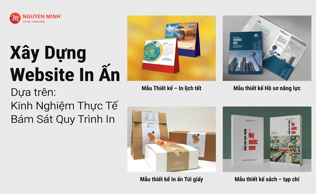 thiết kế website in ấn