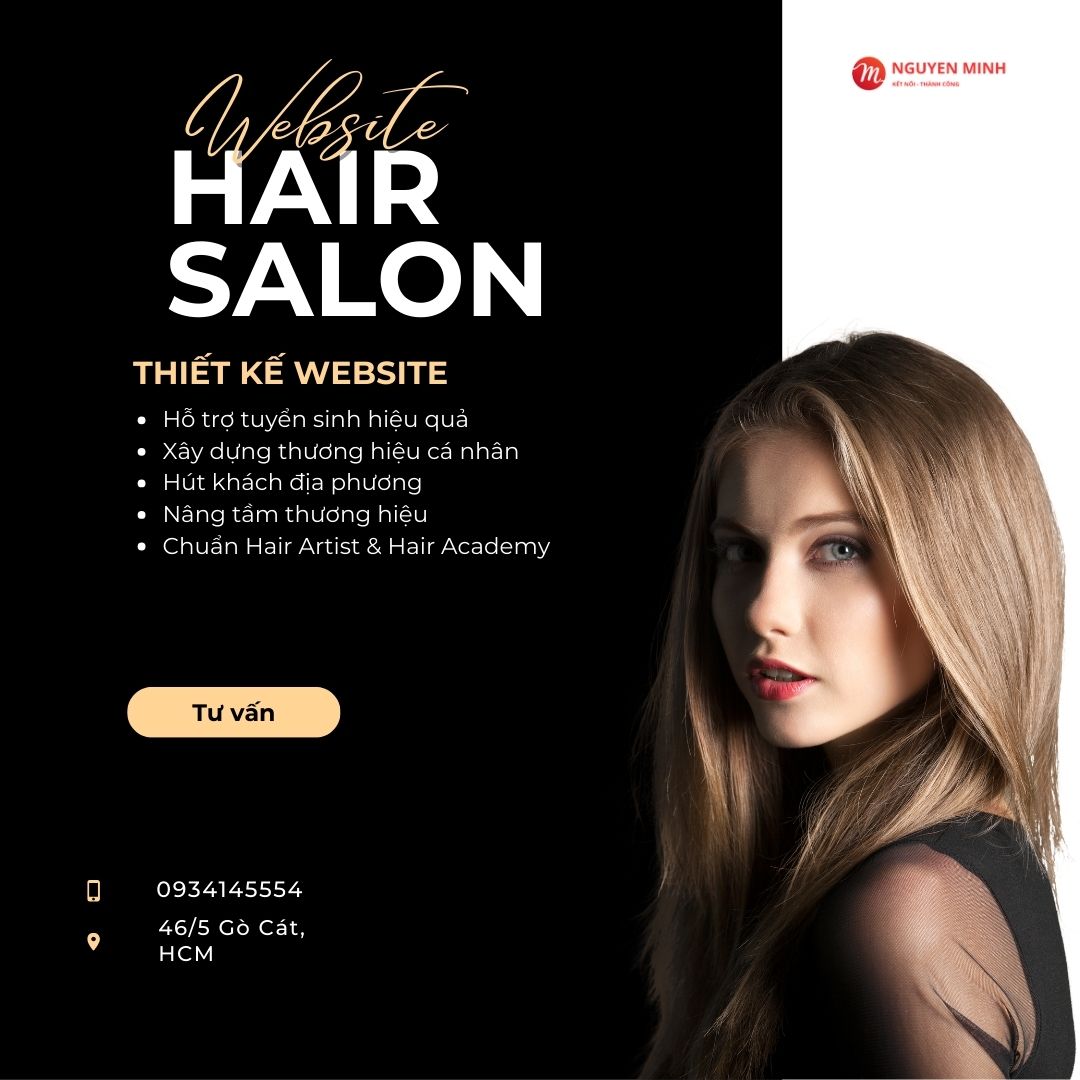 thiết kế website salon tóc, thiết kế website Hair Salon, thiết kế website Hair Studio, thiết kế website Hair Artist, thiết kế website Hair Academy, thiết kế website Basic Hair Academy