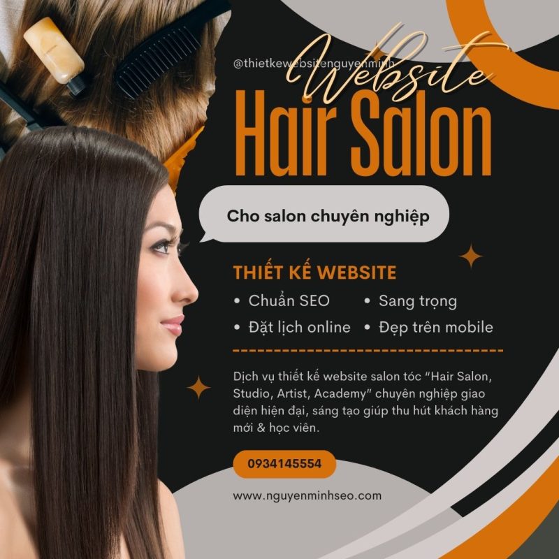 thiết kế website salon tóc, thiết kế website Hair Salon, thiết kế website Hair Studio, thiết kế website Hair Artist, thiết kế website Hair Academy, thiết kế website Basic Hair Academy
