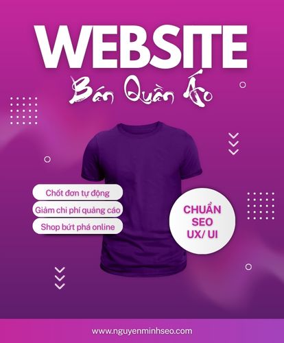 thiết kế website bán quần áo