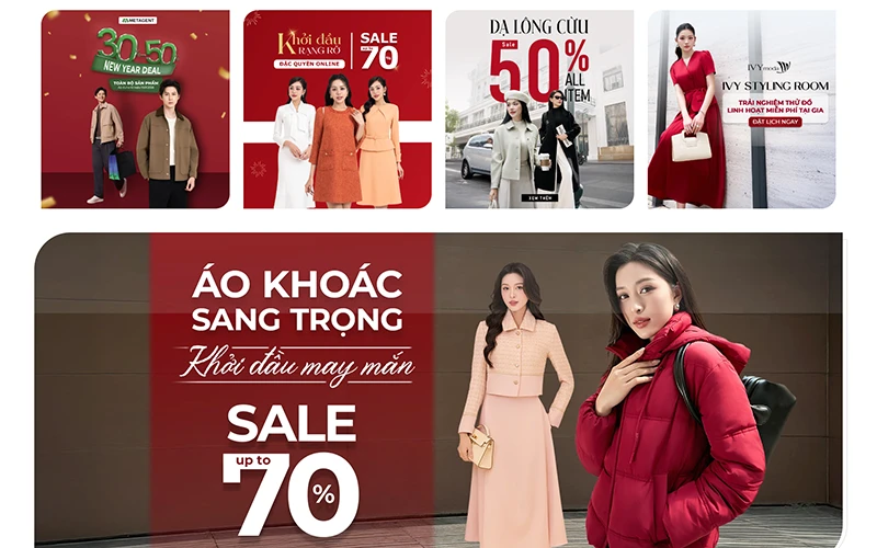 thiết kế website bán quần áo