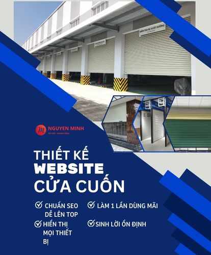 thiết kế website cửa cuốn, thiết kế website bán cửa cuốn