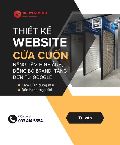 thiết kế website cửa cuốn, thiết kế website bán cửa cuốn
