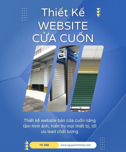 thiết kế website cửa cuốn, thiết kế website bán cửa cuốn