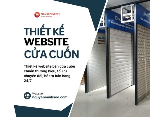 thiết kế website cửa cuốn, thiết kế website bán cửa cuốn