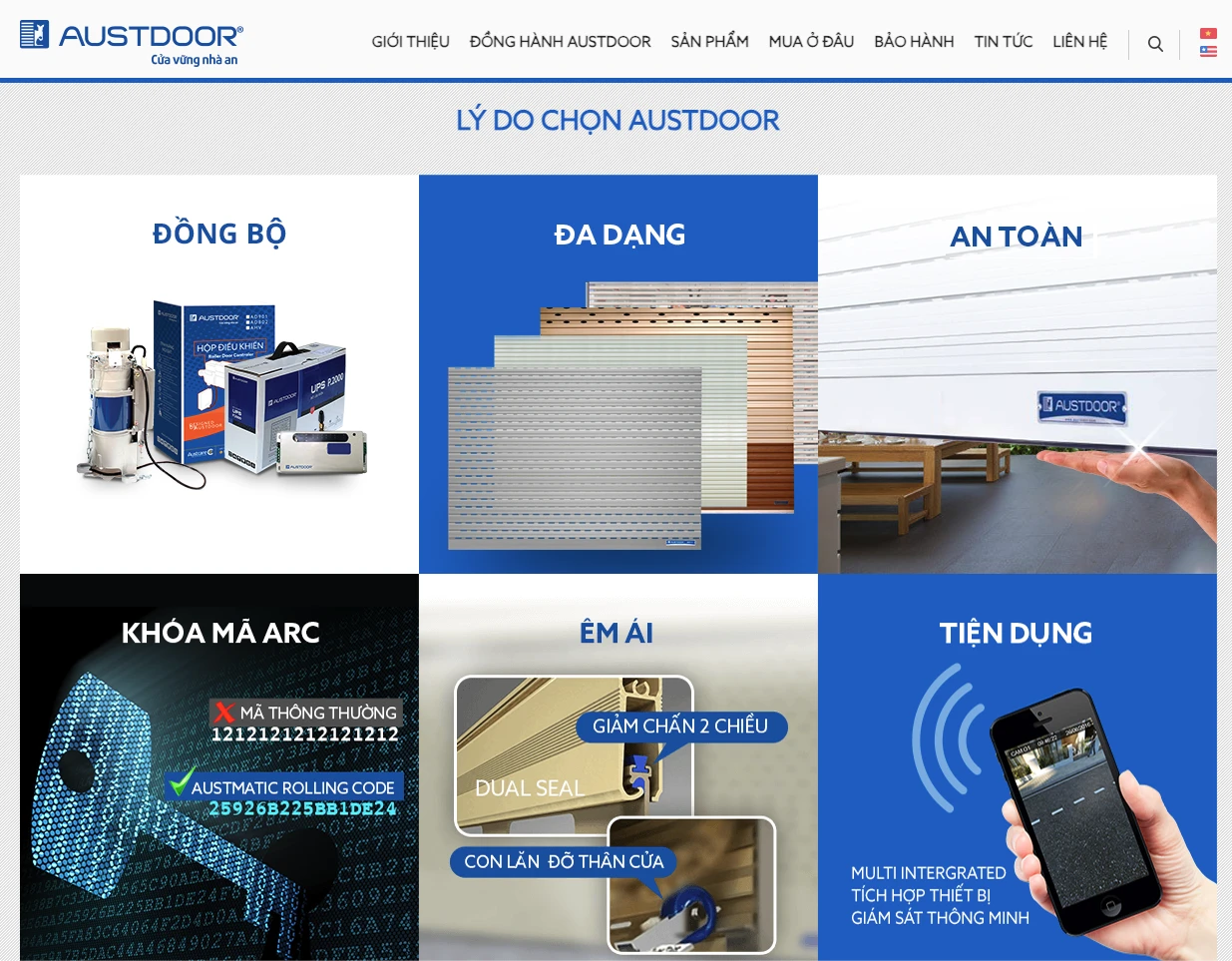 thiết kế website cửa cuốn, thiết kế website bán cửa cuốn