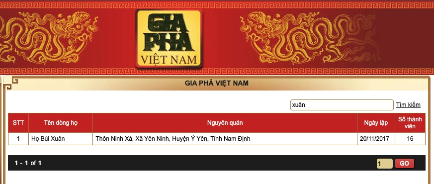 thiết kế website gia phả, thiết kế website nguồn cội, thiết kế website dòng họ, thiết kế website gia phả trực tuyến, thiết kế website gia phả dòng họ