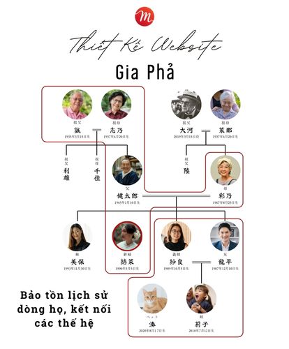 thiết kế website gia phả, thiết kế website nguồn cội, thiết kế website dòng họ, thiết kế website gia phả trực tuyến, thiết kế website gia phả dòng họ