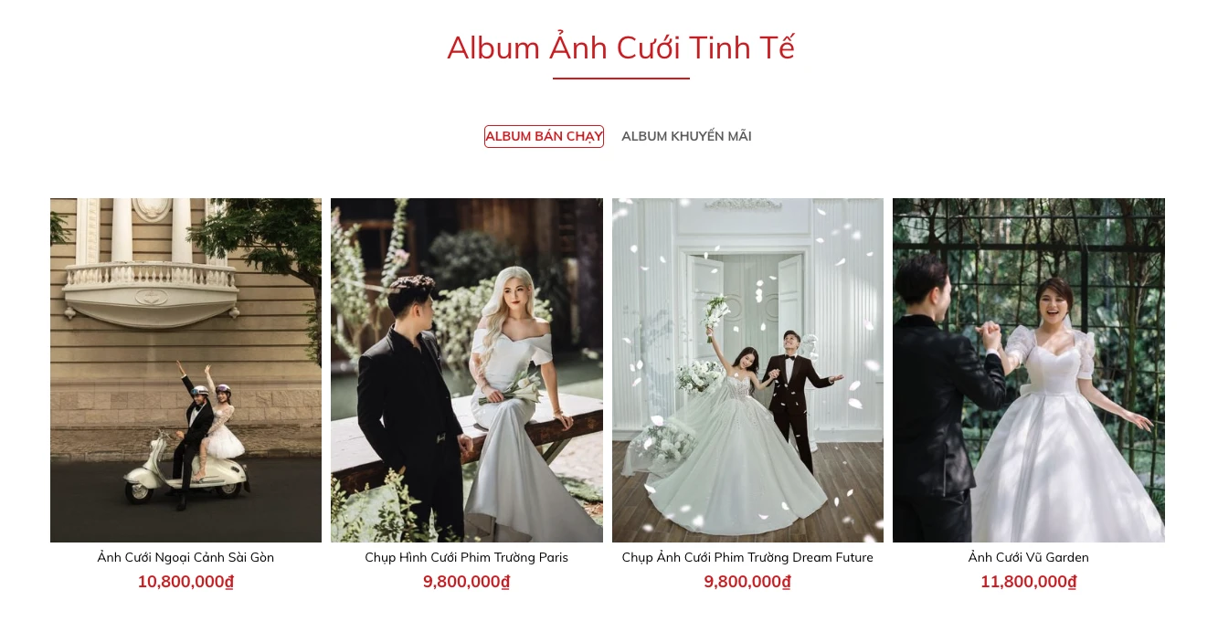 thiết kế website studio ảnh cưới, thiết kế website chụp ảnh cưới, thiết kế website studio, thiết kế website viện áo cưới, thiết kế website chụp hình cưới