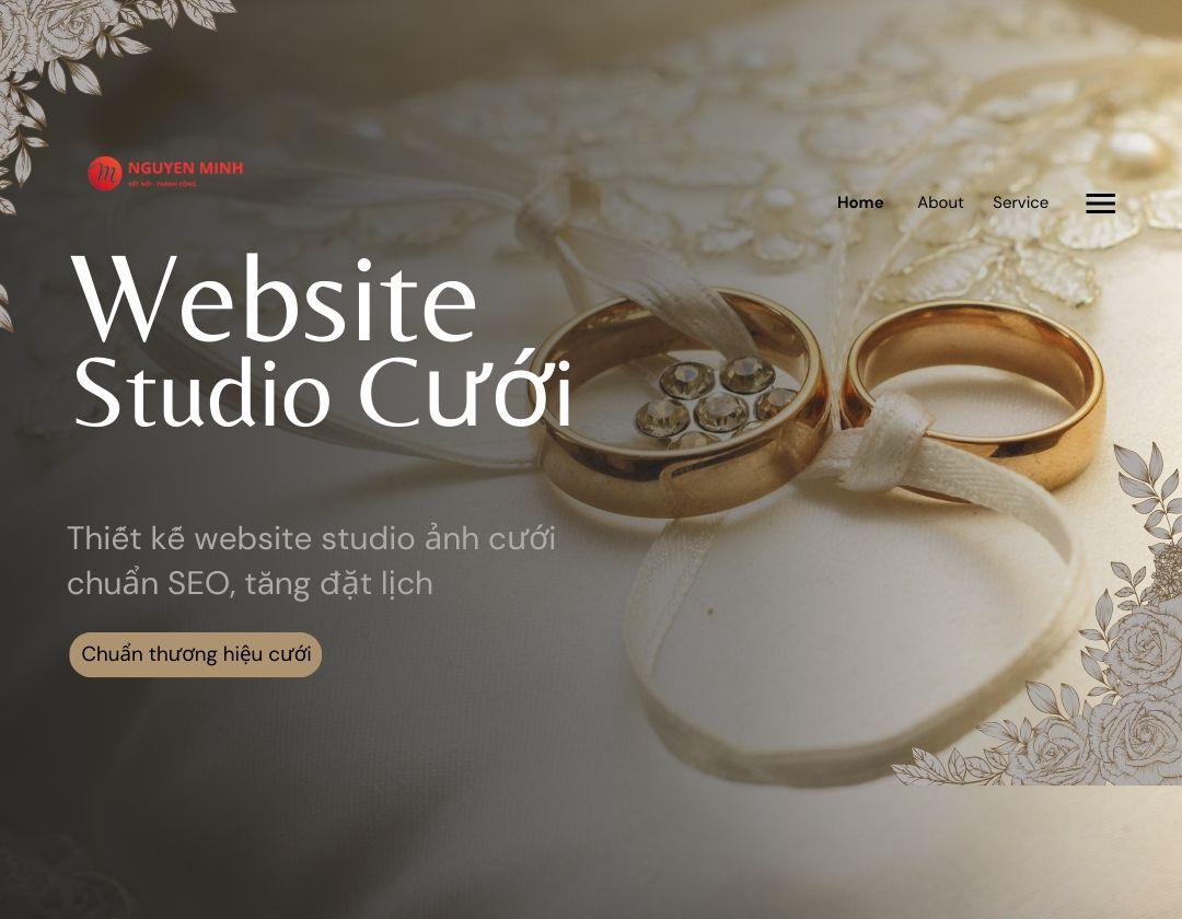 thiết kế website studio ảnh cưới, thiết kế website chụp ảnh cưới, thiết kế website studio, thiết kế website viện áo cưới, thiết kế website chụp hình cưới
