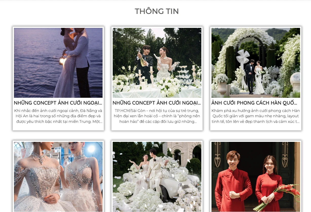 thiết kế website studio ảnh cưới, thiết kế website chụp ảnh cưới, thiết kế website studio, thiết kế website viện áo cưới, thiết kế website chụp hình cưới