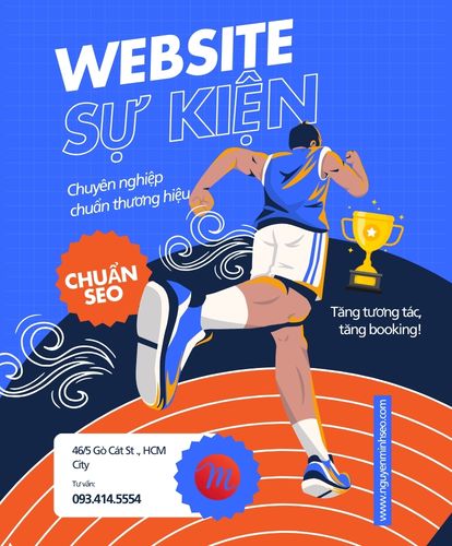 thiết kế website tổ chức sự kiện, thiết kế website tổ chức event, thiết kế website tổ chức hội thảo