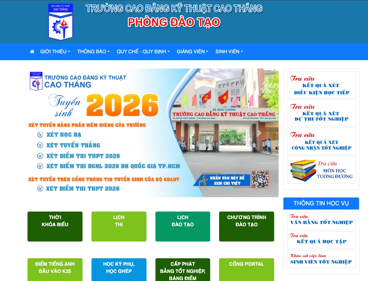 thiết kế website giáo dục, thiết kế website trường học
