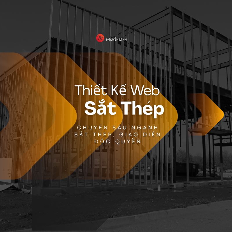 thiết kế website sắt thép, thiết kế website công ty sắt thép, thiết kế web ngành thép, làm website bán sắt thép, thiết kế website vật liệu xây dựng (sắt thép)