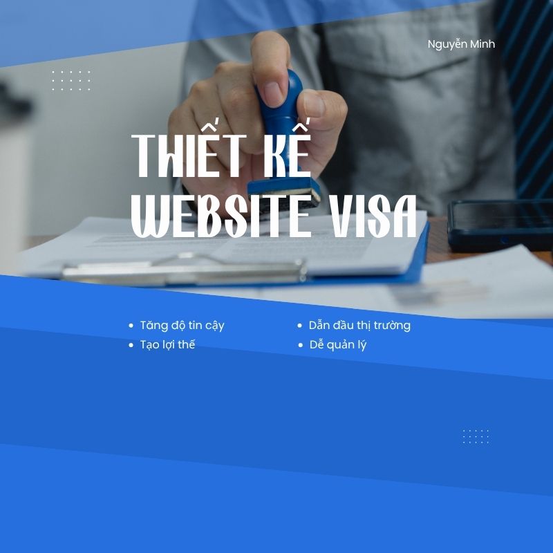 thiết kế website visa