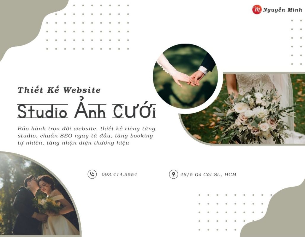 thiết kế website studio ảnh cưới, thiết kế website áo cưới, thiết kế website wedding studio, thiết kế web studio cưới, thiết kế web ảnh viện áo cưới, thiết kế website chụp ảnh cưới