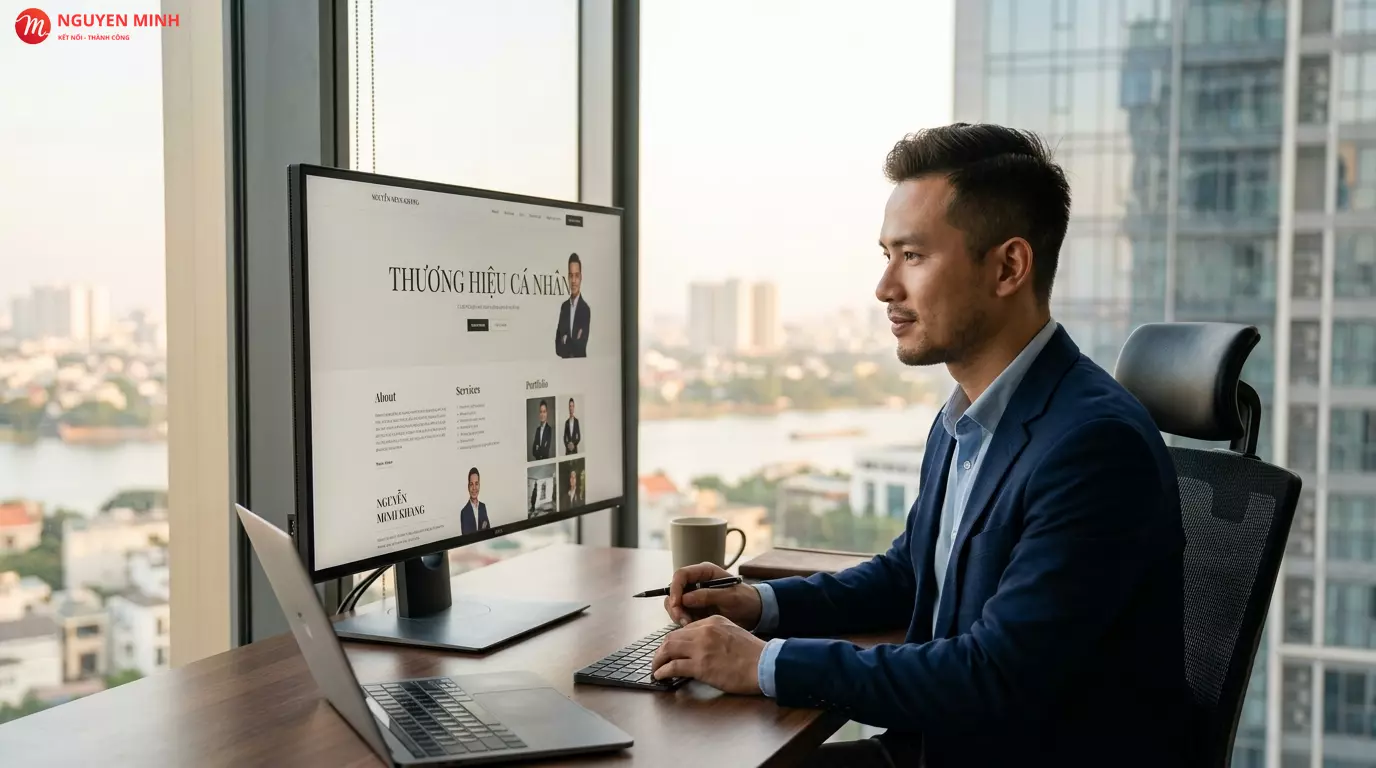 thiết kế website cá nhân, dịch vụ thiết kế website cá nhân, thiết kế website giới thiệu bản thân