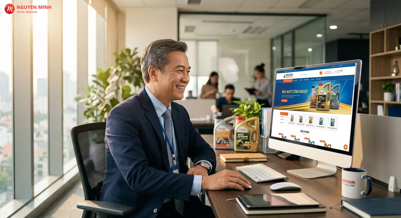 thiết kế website dầu nhớt, thiết kế website kinh doanh dầu nhớt, thiết kế website bán dầu nhớt, thiết kế website cửa hàng dầu nhớt, thiết kế website đại lý dầu nhớt