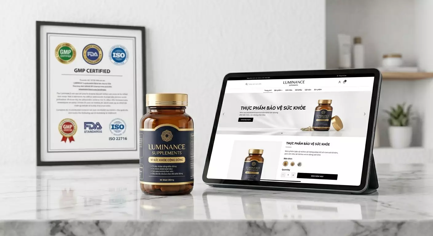 thiết kế website thực phẩm chức năng, thiết kế web thực phẩm chức năng, thiết kế website bán thực phẩm chức năng