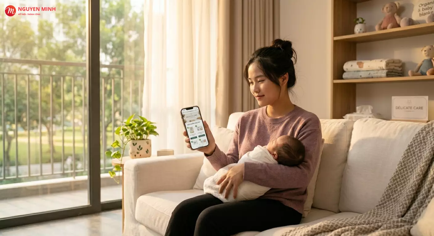 thiết kế website mẹ và bé, thiết kế website shop mẹ và bé, thiết kế website cửa hàng mẹ và bé, làm website mẹ và bé