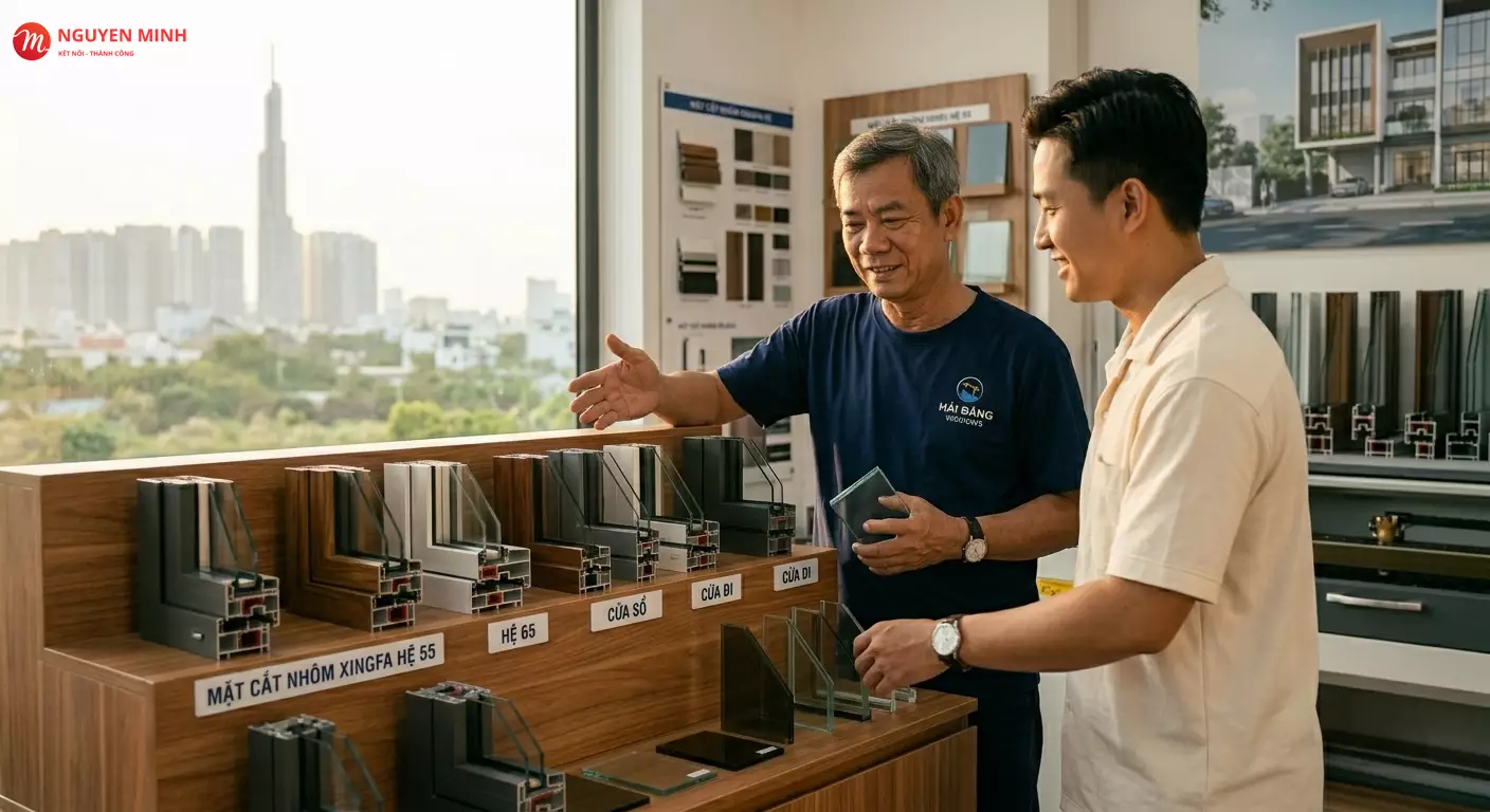 thiết kế website nhôm kính, thiết kế website cửa nhôm kính, website bán cửa nhôm kính, website công ty nhôm kính