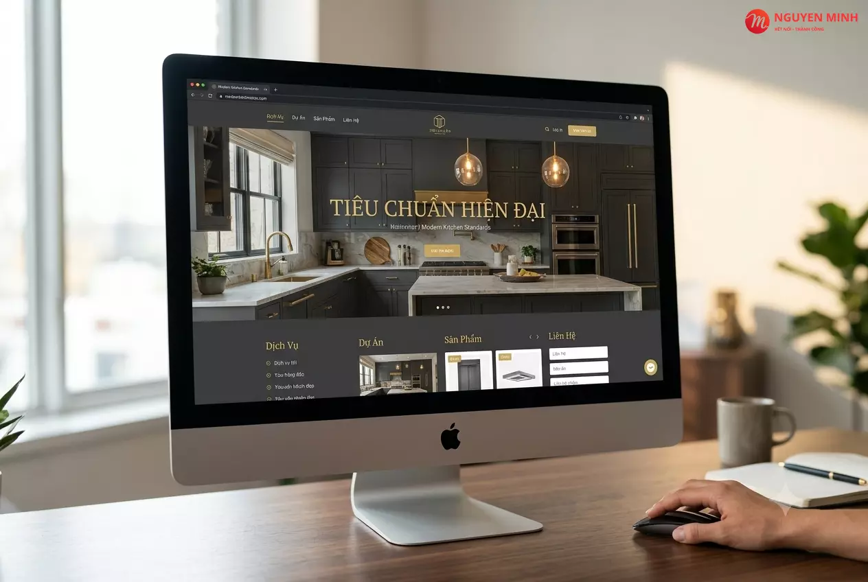 Tiêu chuẩn website thiết bị bếp