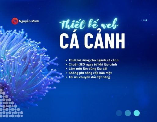 thiết kế website cá cảnh, thiết kế website cửa hàng cá cảnh, thiết kế website bán cá cảnh, thiết kế website thủy sinh, thiết kế website hồ cá cảnh