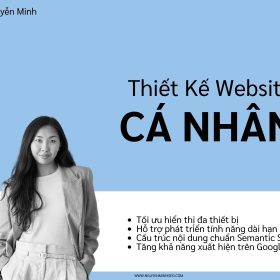 thiết kế website cá nhân, dịch vụ thiết kế website cá nhân, thiết kế website giới thiệu bản thân