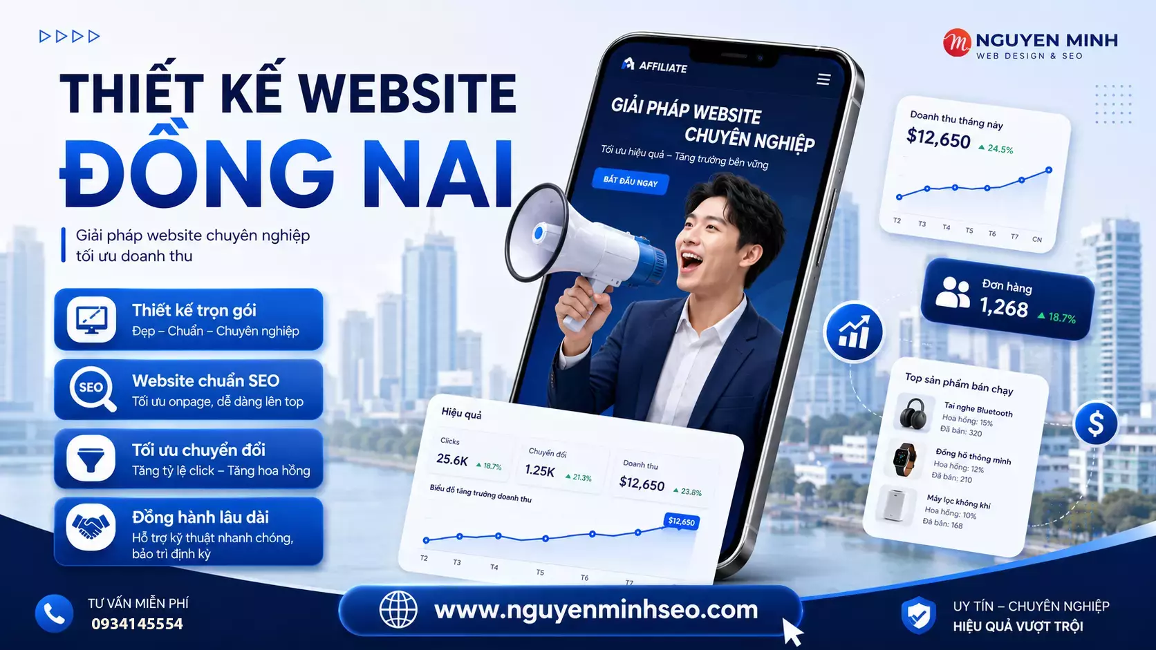 thiết kế website đồng nai, thiết kế website biên hoà