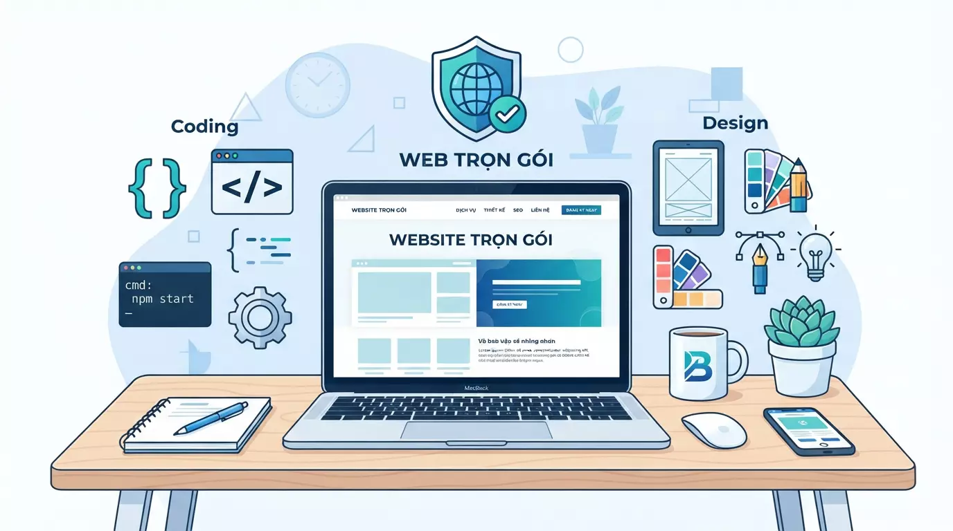 thiết kế website trọn gói, dịch vụ thiết kế website trọn gói, thiết kế website trọn gói giá rẻ