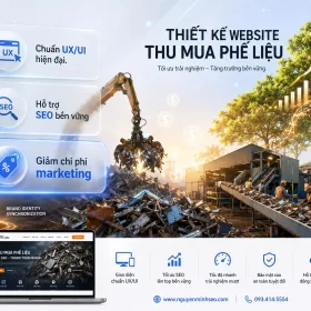 thiết kế website thu mua phế liệu