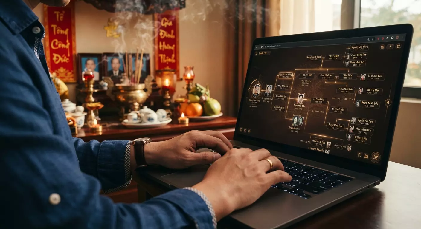 thiết kế website gia phả, thaciết kế website gia phả chuyên nghiệp, dịch vụ làm website dòng họ, công ty thiết kế web gia phả, xây dựng website phả hệ, mẫu website gia phả, mẫu cây gia phả