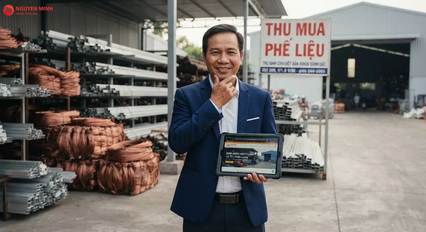 thiết kế website thu mua phế liệu