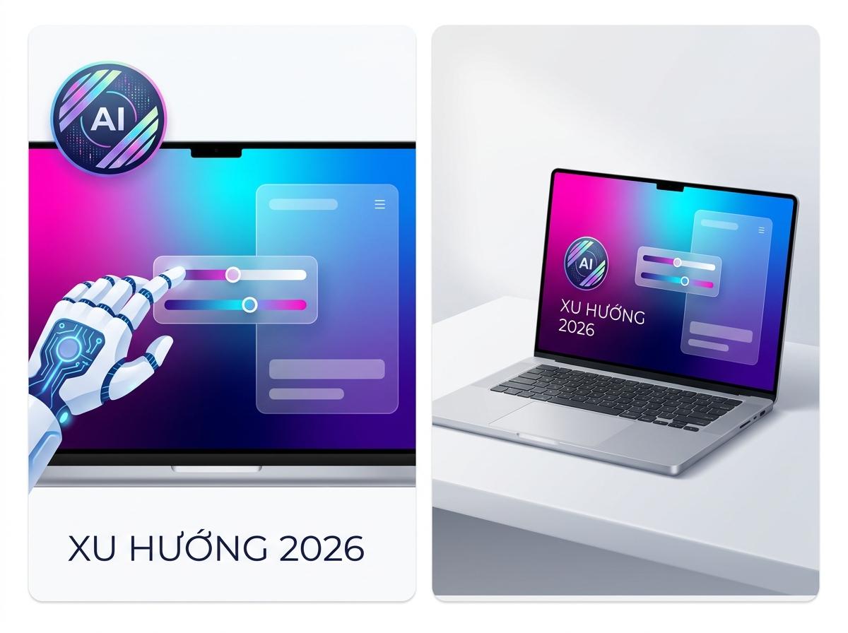 xu hướng màu sắc thiết kế website,xu hướng màu sắc trong thiết kế website,