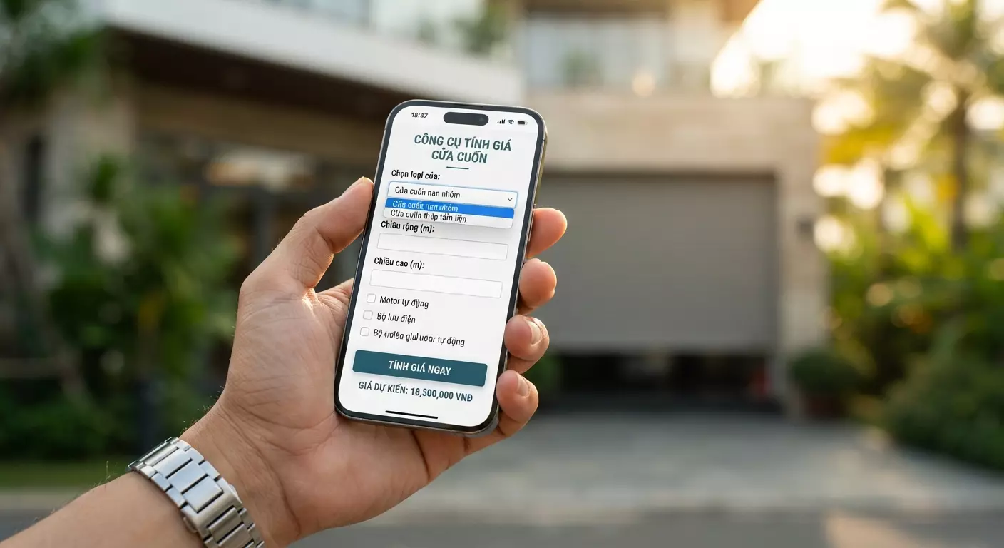 thiết kế website cửa cuốn, thiết kế website bán cửa cuốn