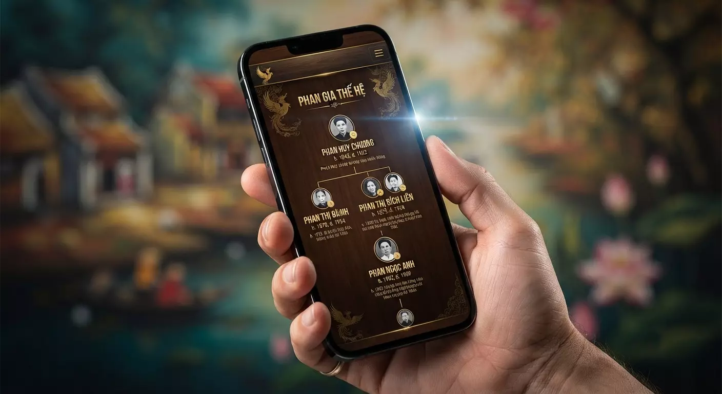 thiết kế website gia phả, thaciết kế website gia phả chuyên nghiệp, dịch vụ làm website dòng họ, công ty thiết kế web gia phả, xây dựng website phả hệ, mẫu website gia phả, mẫu cây gia phả