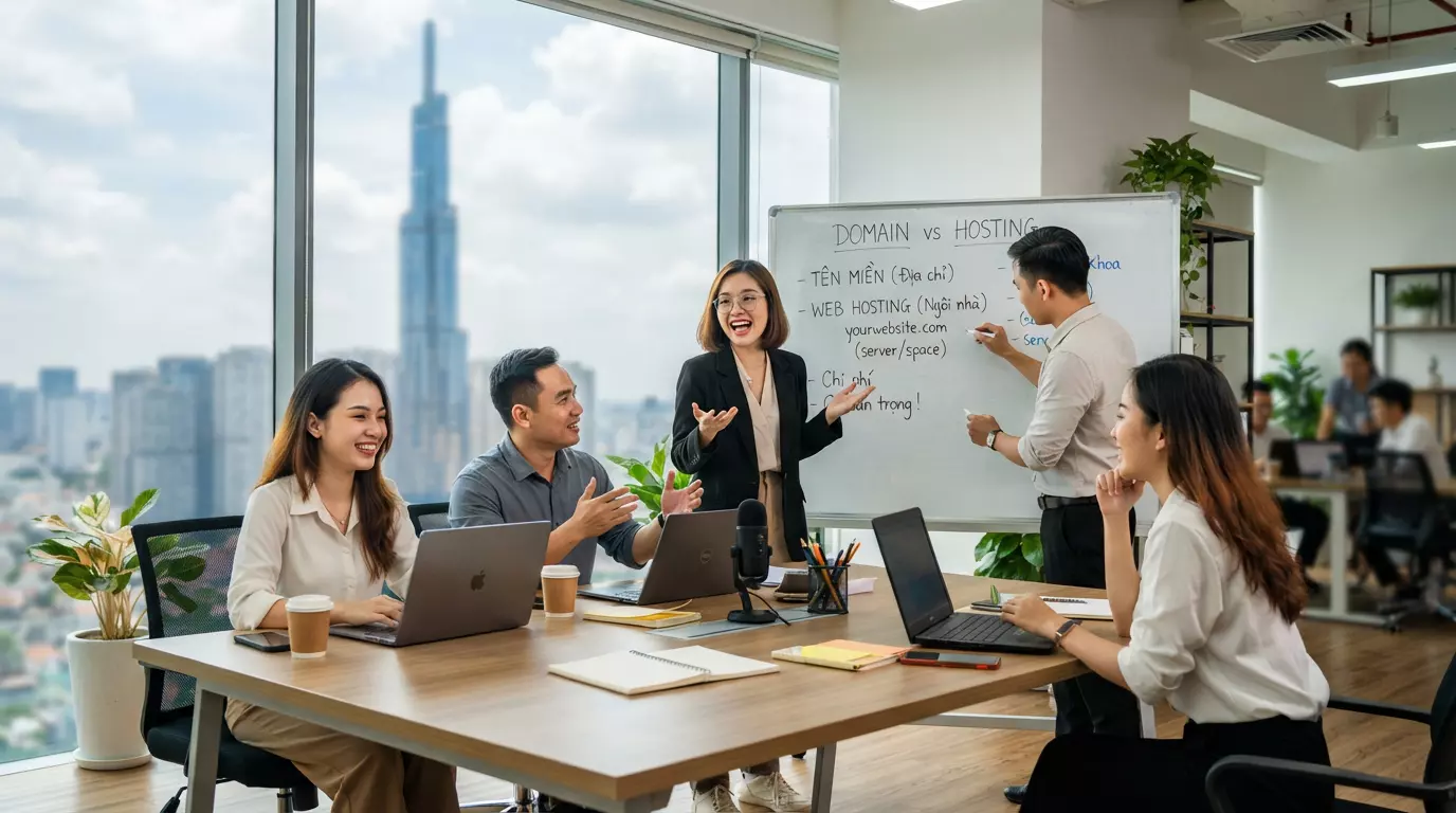 Domain là gì, mua domain ở đâu, cách trỏ domain về hosting, subdomain là gì, addon domain là gì