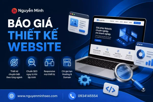 báo giá thiết kế website, bảng giá thiết kế website, chi phí thiết kế website, giá thiết kế website