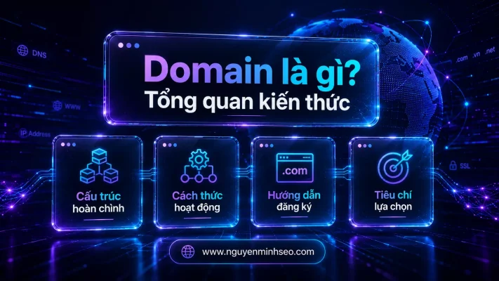 Domain là gì, mua domain ở đâu, cách trỏ domain về hosting, subdomain là gì, addon domain là gì