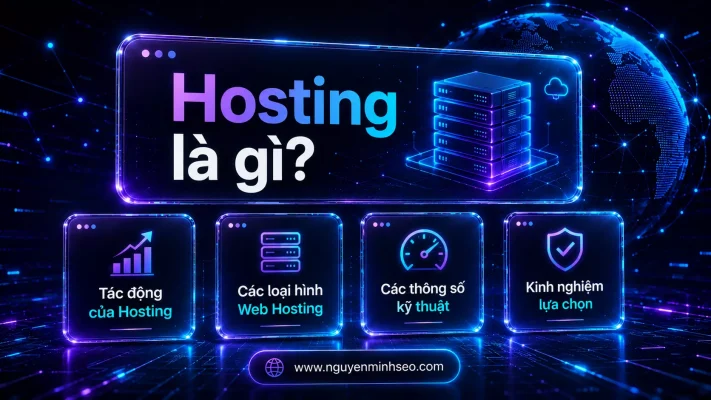Hosting là gì, so sánh cloud hosting và shared hosting